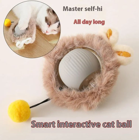 interactive rolling cat ball toy
