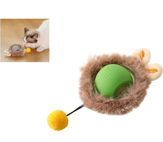 interactive rolling cat ball toy